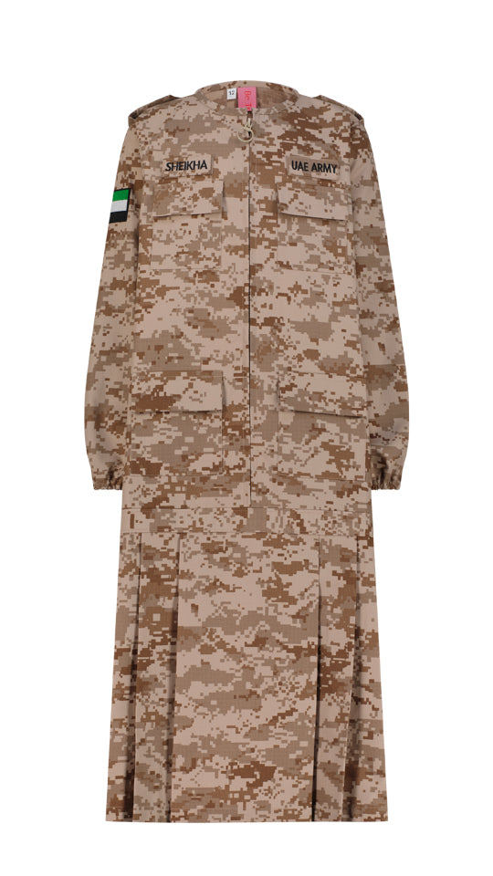 Military Girl Dress